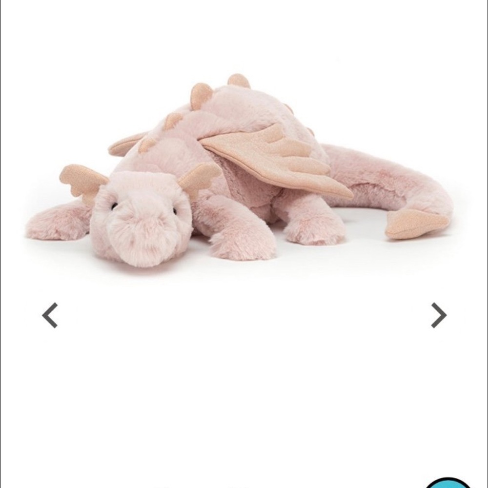 Jellycat Rose the Dragon